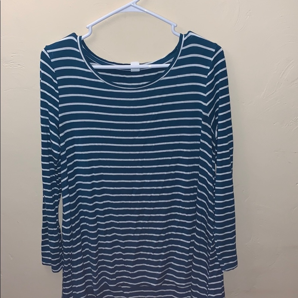 Stripped long sleeve